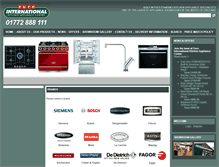 Tablet Screenshot of euro-international.co.uk